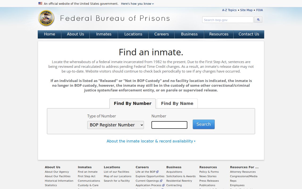 Catron County criminal records federal custody locator