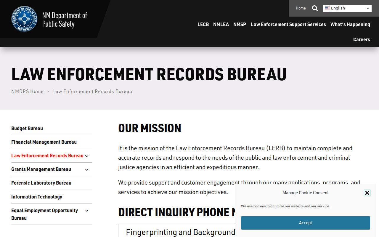 Catron County sex offender registry entry on the New Mexico DPS records bureau page